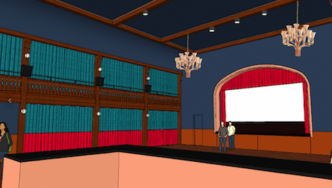Innenausbau im Kino Rietschen schreitet voran